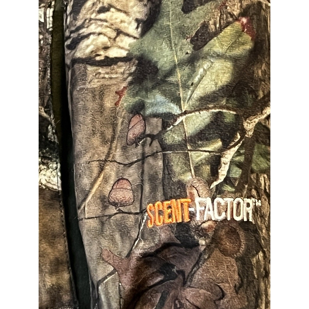 Yukon Gear Mens M Mossy Oak Break-Up Infinity Camo Hooded Jacket Green - Picture 2 of 12
